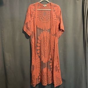 Rebellion Again long lace kimono